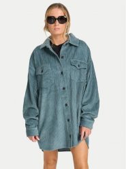 Billabong Sukienka koszulowa Winter Ocean EBJWD00149 Niebieski Boxy Fit. Niebieskie sukienki damskie Billabong, bez wzorów, z bawełny, bez ramiączek. Za 439.99 zł.