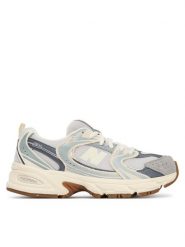 New Balance Sneakersy GR530UK Szary. Szare buty sportowe dziewczęce New Balance, z materiału, bez zapięcia. Za 449.99 zł.