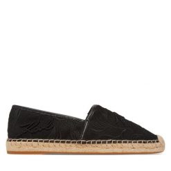 Espadryle KARL LAGERFELD. Czarne espadryle damskie KARL LAGERFELD, bez wzorów, bez obcasa. Za 359.99 zł.
