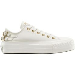 Adidasy Converse Chuck Taylor All Star Lift Platform, Dla obu płci. Białe obuwie sportowe casual damskie Converse, bez zapięcia. Za 490.00 zł.