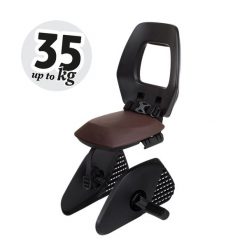 Fotelik Rowerowy Junior Na Tylną Bagażnik One Junior 35kg. Brązowe foteliki rowerowe BOBIKE. Za 356.25 zł.