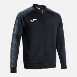 Kurtka z dresu Joma Elite XI. Czarne kurtki damskie Joma, l, bez wzorów, z dresówki, bez kaptura. Za 189.99 zł.
