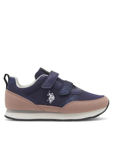 U.S. Polo Assn. Sneakersy NOBIK012 Granatowy. Niebieskie buty sportowe chłopięce U.S. Polo Assn., bez zapięcia. Za 199.99 zł.