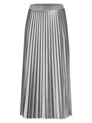 Herrlicher Spódnica w kolorze srebrnym rozmiar: M. Szare spódnice damskie Herrlicher, na co dzień, m, bez wzorów, maxi. Za 173.99 zł.