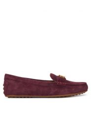 LAUREN RALPH LAUREN Mokasyny Barnsbury 802821629037 Bordowy. Czerwone mokasyny damskie Lauren Ralph Lauren, ze skóry, bez obcasa. Za 689.99 zł.
