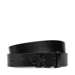 Pasek Damski Calvin Klein Jeans. Czarne paski damskie Calvin Klein Jeans, bez wzorów, z jeansu. Za 149.99 zł.
