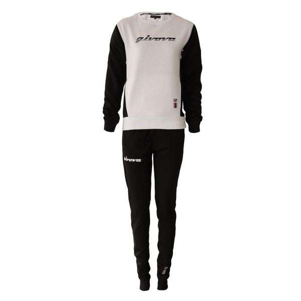 Damska kurtka polarowa Givova 102. Białe kurtki damskie Givova, bez wzorów, z dresówki, bez kaptura. Za 233.99 zł.