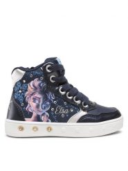 Geox Sneakersy FROZEN J Skyling G. E J268WE 0ANAJ C4256 M Granatowy. Niebieskie buty sportowe dziewczęce Geox, bez wzorów, ze skóry, bez zapięcia. Za 199.99 zł.