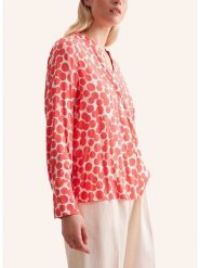 Seidensticker Bluzka w kolorze czerwono-białym rozmiar: 42. Białe bluzki damskie Seidensticker, bez wzorów, z wiskozy, bez kołnierzyka, bez ramiączek. Za 177.32 zł.