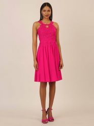 APART Sukienka w kolorze różowym rozmiar: 40. Różowe sukienki damskie Apart, bez wzorów, z koronki, bez ramiączek. Za 186.19 zł.