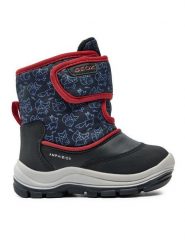 Geox Śniegowce B Flanfil Boy B Abx B263VE 0BCMN C0048 M Czarny. Czarne buty zimowe chłopięce Geox, ze skóry, bez zapięcia. Za 329.99 zł.