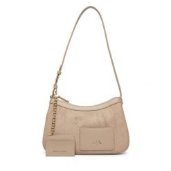 Torebka Armani Exchange. Brązowe torebki klasyczne damskie Armani Exchange, bez dodatków. Za 599.99 zł.