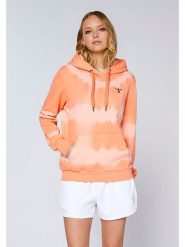 Chiemsee Bluza w kolorze pomarańczowym rozmiar: XS. Pomarańczowe bluzy damskie Chiemsee, xs, bez wzorów, z bawełny, z kapturem. Za 169.95 zł.