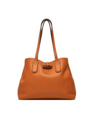 Longchamp Torebka 10183 Pomarańczowy. Brązowe torebki klasyczne damskie Longchamp, ze skóry, bez dodatków. Za 1,539.00 zł.