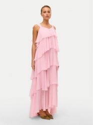 Vero Moda Sukienka wieczorowa Felicia 10331377 Różowy Regular Fit. Czerwone sukienki damskie Vero Moda, bez wzorów, z syntetyku, wizytowe, bez ramiączek. Za 319.99 zł.