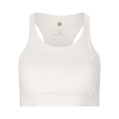 Biustonosz dla kobiet Athlecia Aliya V2. Białe biustonosze sportowe damskie Athlecia, bez wzorów. Za 232.50 zł.