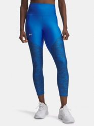 Under Armour Legginsy funkcyjne w kolorze niebieskim rozmiar: M. Niebieskie legginsy damskie Under Armour, m, bez wzorów, z materiału, z podwyższonym stanem, outdoorowe. Za 192.33 zł.