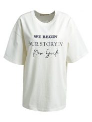 Smith & Soul Koszulka w kolorze kremowym rozmiar: L. Brązowe bluzki damskie Smith & Soul, l, bez wzorów, z bawełny, bez kołnierzyka, bez ramiączek. Za 86.99 zł.