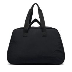 Torebka adidas. Czarne shopper bag Adidas, bez wzorów, bez dodatków. Za 219.99 zł.