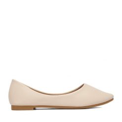 Baleriny JENNY. Brązowe balerinki damskie Jenny, bez wzorów. Za 89.99 zł.