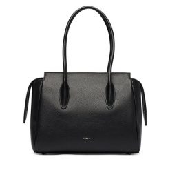 Torebka Furla. Czarne torebki klasyczne damskie Furla, bez dodatków. Za 1,839.00 zł.