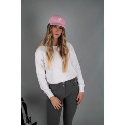 Czapka golfowa Merion – Regulowana, oddychająca, lekka, ochrona UV. Czerwone czapki damskie FLAIRWAY GOLF, bez wzorów. Za 106.00 zł.