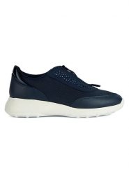 Geox Sneakersy "Dalleniee" w kolorze granatowym rozmiar: 38. Niebieskie obuwie sportowe damskie Geox, z gumy, bez zapięcia. Za 228.38 zł.