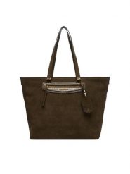 MICHAEL Michael Kors Torebka Jet Set Travel 30F6ATVT4S Khaki. Brązowe shopper bag MICHAEL Michael Kors, ze skóry, bez dodatków. Za 1,429.00 zł.