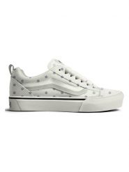 Vans Skórzane sneakersy "Knu Skool" w kolorze białym rozmiar: 37. Białe obuwie sportowe damskie Vans, bez zapięcia. Za 188.85 zł.