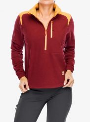 Bluza polarowa damska Fjallraven Vardag Lite Fleece. Czerwone bluzy damskie Fjällräven, na lato, m, bez wzorów, z polaru, bez kaptura. Za 553.90 zł.