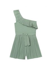 Mayoral Kombinezon 6870 Zielony Regular Fit. Zielone sukienki dziewczęce Mayoral, bez wzorów, z syntetyku, bez ramiączek. Za 189.99 zł.