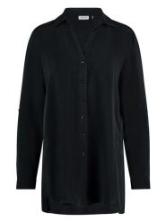 Gerry Weber Bluzka w kolorze czarnym rozmiar: 40. Czarne bluzki damskie Gerry Weber, bez wzorów, bez kołnierzyka, bez ramiączek. Za 171.28 zł.