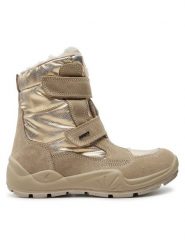 Primigi Śniegowce 6882522 D GORE-TEX Beżowy. Brązowe kozaki dziewczęce Primigi, bez wzorów, z gore-texu, bez obcasa, bez zapięcia. Za 499.99 zł.