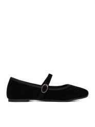 DeeZee Baleriny CEO-CM251226-12 Czarny. Czarne baleriny dziewczęce DeeZee, bez wzorów, z materiału, bez obcasa, bez zapięcia. Za 59.99 zł.