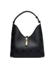 Furla Torebka Goccia M WB01499 BX3947 KH O6000 Czarny. Czarne torebki klasyczne damskie Furla, ze skóry, bez dodatków. Za 1,389.00 zł.