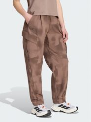 Adidas Spodnie outdoor Terrex Xploric Clima365 KH2594 Brązowy Loose Fit. Brązowe spodnie sportowe damskie Adidas, s, bez wzorów, z syntetyku, outdoorowe. Za 439.99 zł.
