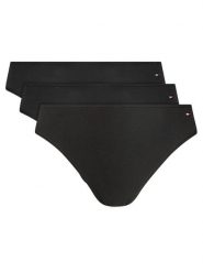 Tommy Hilfiger Komplet fig brazylijskich UW0UW05968 Czarny. Czarne komplety bielizny Tommy Hilfiger, bez wzorów, z bawełny. Za 89.99 zł.