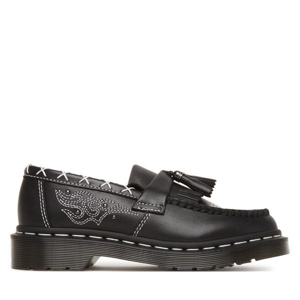 Mokasyny Dr. Martens. Czarne mokasyny damskie Dr Martens, bez obcasa. Za 549.99 zł.