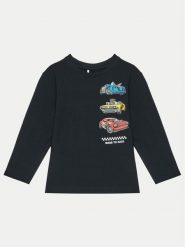 NAME IT Bluzka 13238369 Czarny Regular Fit. Czarne t-shirty i koszulki chłopięce Name it, bez wzorów, z bawełny, bez kołnierzyka, bez ramiączek. Za 99.99 zł.