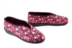 ADANEX 29836 DIP6VV burgund, kapcie damskie. Czerwone kapcie damskie Adanex. Za 73.94 zł.