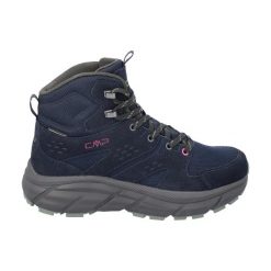 Damskie buty trekkingowe CMP Kamsel WP Mid. Niebieskie obuwie trekkingowe damskie CMP, z gumy, bez zapięcia. Za 387.40 zł.