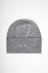 Czapka damska wełniana ARMANI EXCHANGE. Czapki damskie Armani Exchange, bez wzorów, z wełny. Za 259.00 zł.