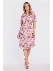 Stylove Sukienka w kolorze jasnoróżowo-fioletowym rozmiar: XL. Różowe sukienki damskie Stylove, bez wzorów, z tkaniny, bez ramiączek. Za 264.99 zł.