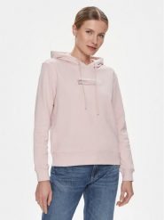 Calvin Klein Jeans Bluza Diffused J20J223267 Różowy Regular Fit. Czerwone bluzy damskie Calvin Klein Jeans, l, bez wzorów, z bawełny, bez kaptura. Za 329.99 zł.