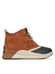 Sorel Botki Out N About™ Iii Classic Wp NL4431-243 Brązowy. Brązowe botki damskie Sorel, ze skóry, bez obcasa, na płaskiej podeszwie, bez zapięcia. Za 469.99 zł.