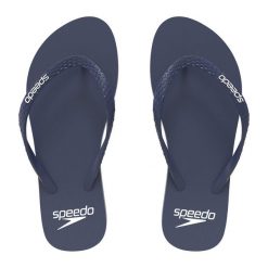 Klapki plażowe damskie Flip Flop Af. Niebieskie klapki damskie Speedo, bez wzorów, bez obcasa, bez zapięcia. Za 119.12 zł.