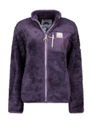 Geographical Norway Kurtka polarowa "Upecious" w kolorze fioletowym rozmiar: XL. Różowe kurtki damskie Geographical Norway, xl, bez wzorów, z polaru, bez kaptura. Za 132.05 zł.
