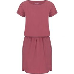 Damska sukienka sportowa Loap Ubrina w kolorze różowym. Czerwone sukienki damskie LOOP, bez wzorów, sportowe, bez ramiączek. Za 187.99 zł.