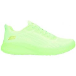 Buty damskie SKECHERS Bobs Squad Chaos Cool Rythms. Zielone obuwie sportowe damskie Skechers, bez zapięcia, do biegania, Skechers Sport. Za 219.99 zł.