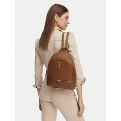 Plecak U.S. Polo Assn. Brązowe plecaki U.S. Polo Assn., bez wzorów. Za 149.99 zł.